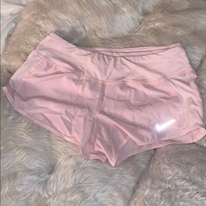 Light Pink Nike Running Shorts